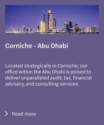 Mazars Corniche office - audit, tax, advisory, and consulting services in Abu Dhabi